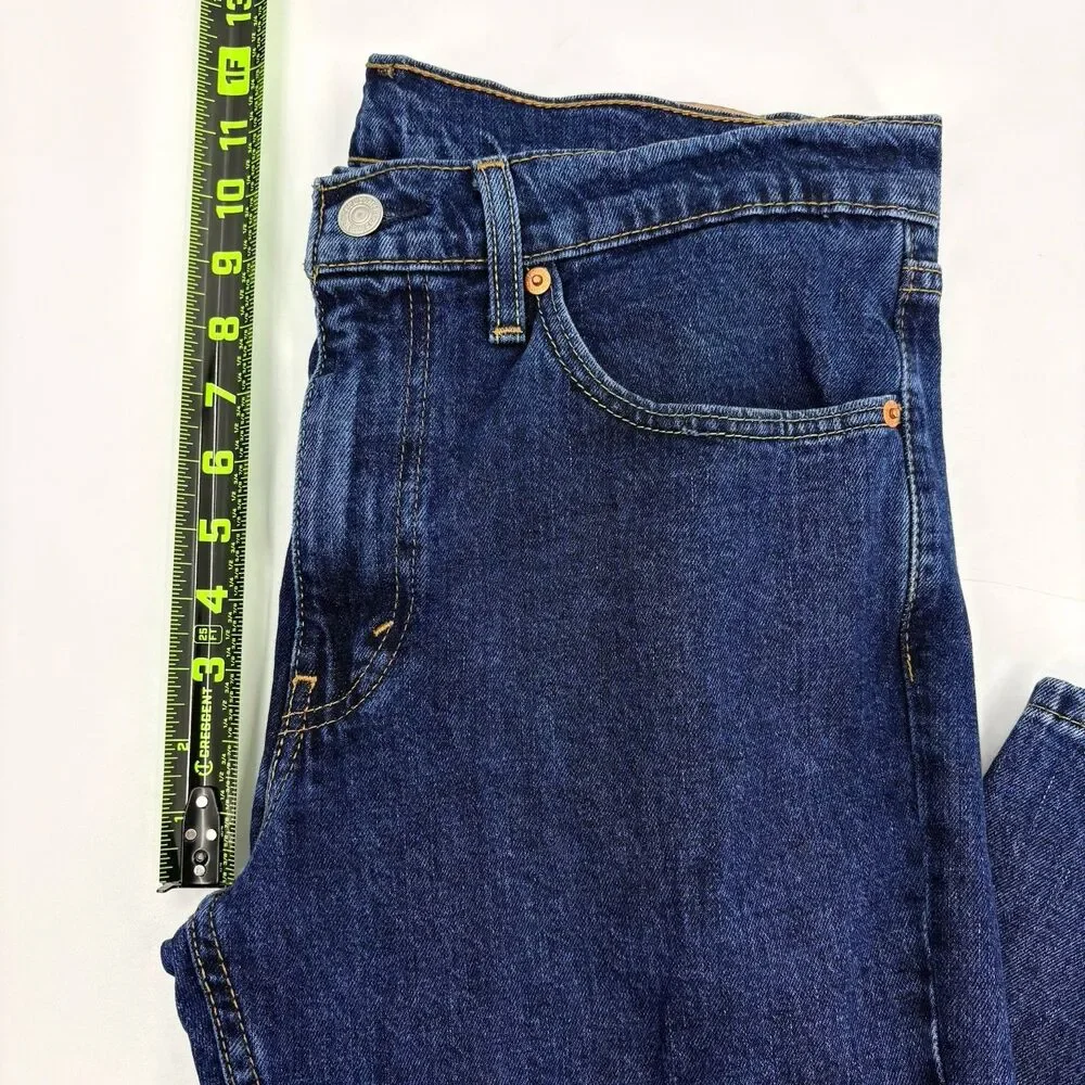 Levi's 511 Jeans Mens Size 34x30 Medium Blue Wash Denim Straight Leg Basic Norm
